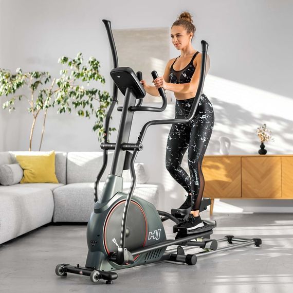 Орбитрек электромагнитный Hop-Sport HS-095CF Prizm серый | Зображення 3