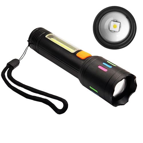 HI-782 Фонарь GT-505-TG+COB(white+red)