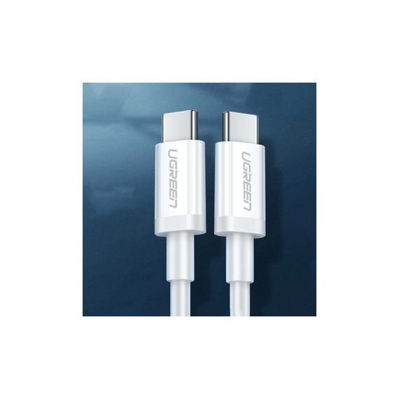 Дата кабель USB-C to USB-C 2.0m 18W US264 White Ugreen (60520) | Зображення 2