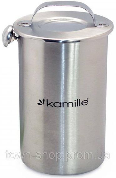 Ветчинница Kamille (шинковар) Ø12х20см, 1.5л с термометром KM-6506 | Зображення 1