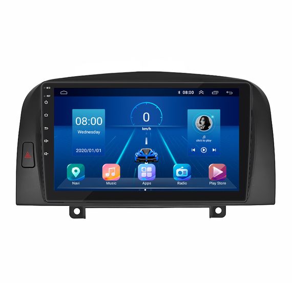 Штатная магнитола 9" Lesko для Hyundai Sonata V (NF) 2004-2010 Top 2/32 4G WiFi GPS Хюндай