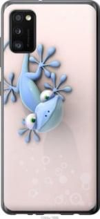 Чехол на Samsung Galaxy A41 A415F Геккончик из силикона FCh_021749