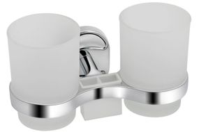 Стакан подвійний  Lidz (CRG) -114.04.02 з тримачем зубних щіток