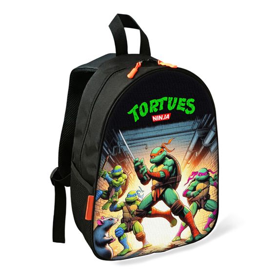 Рюкзак дитячий Черепашки-ніндзя шкільний/міський 34х27х13 см для хлопчика (02708)