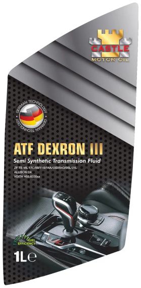 Трансмісійна олива CASTLE ATF DEXTRON III 1л API V3