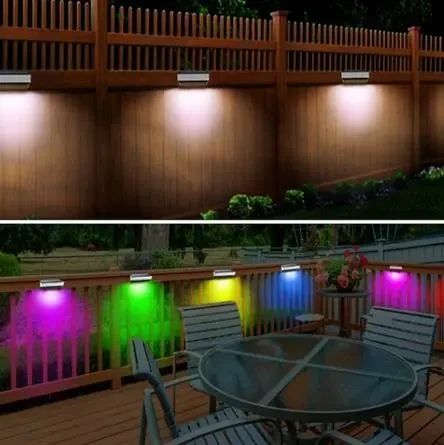 Светильник садовый rgb, уличный настенный светильник / водонепроницаемый MULTI | Зображення 1