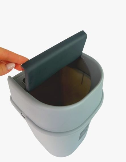 Контейнер для сміття Motek 13 л Сірий (СPY-114) | Зображення 6