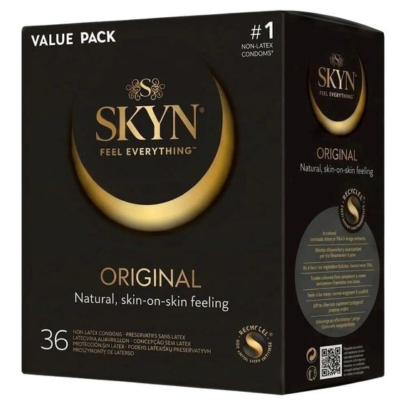 Безлатексні преміум-презервативи SKYN Original 36 шт Sex Aura