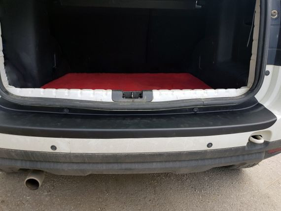 Накладка на задній бампер EuroCap (ABS) 2008-2015 для Citroen Berlingo рр | Зображення 2