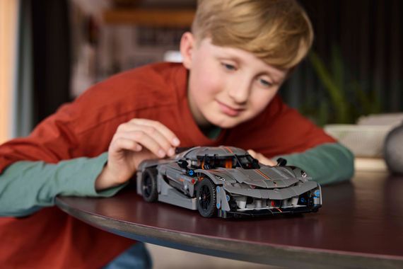 Конструктор LEGO Technic Koenigsegg Jesko Absolut — сірий гіперкар 42173 | Зображення 1