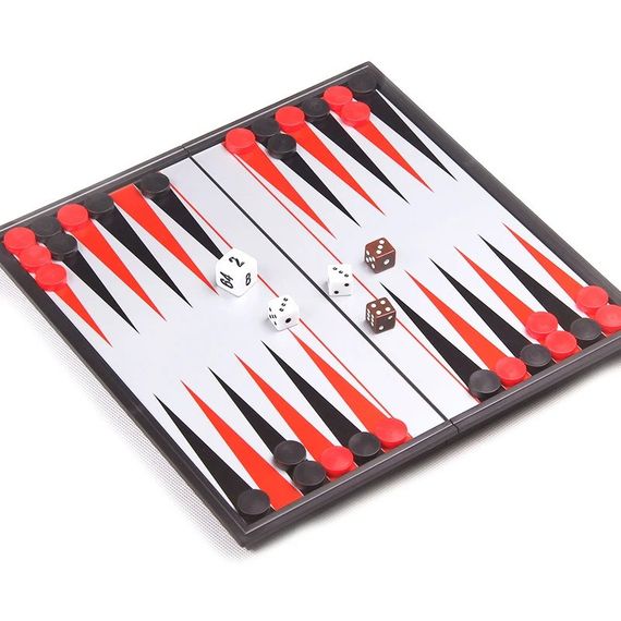Нарды магнитные | Magnetic Folding Backgammon 3820UB (RL-KBK) | Зображення 4