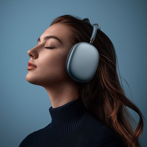 Накладні бездротові навушники Borofone BO35 Adorable Blue | Зображення 3