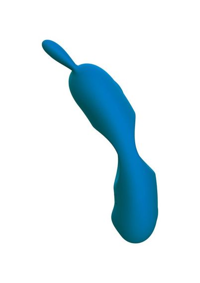 Перезаряжаемое парное кольцо для пениса Toy Joy Superhero Couples C-Ring синее sexstyle | Зображення 2