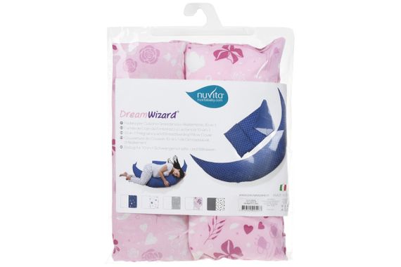 Набор аксессуаров для подушки Nuvita DreamWizard (наволочка, мини-подушка) Розовый NV7101Pink (NV7101PINK) | Зображення 4