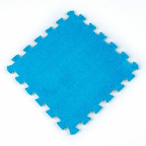 Пол-пазл плюшевий ГОЛУБИЙ 30*30*1cm (D) SW-00002090