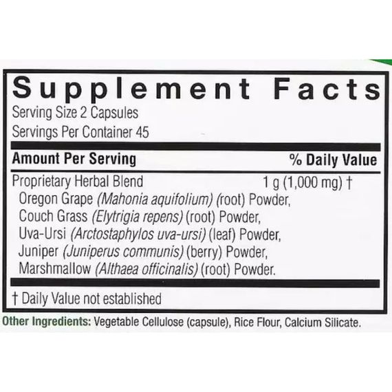 Урологический препарат Nature's Answer Bladdex 1000 mg 90 Veg Caps | Зображення 1