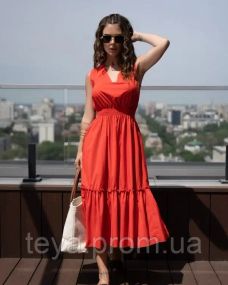 Плаття для жінок колір червоний розмір L FI_008339