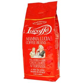 Кофе в зернах Lucaffe Mamma Lucia 1кг Италия премиум кофе Люкафе с ароматом нежной шоколадной нотки