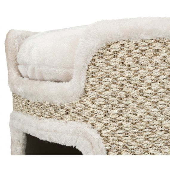 Дряпка-будиночок Trixie Ria для котів сизаль сіра 37х37 см | Зображення 4