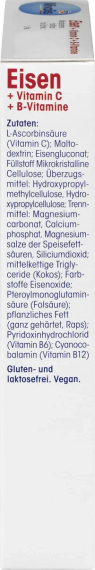Комплекс витаминов "Миволис Железо + витамин С + Фолиевая кислота + витамины группы В", таблетки 40 шт. | Зображення 3