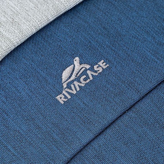 Рюкзак городской Rivacase 7562 Grey/Dark Blue 12х30.5х46 см серый с темно-синим | Зображення 8