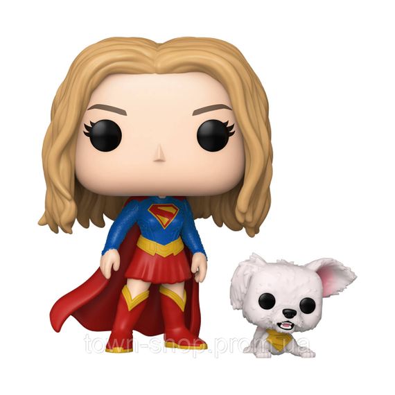 Набор игровых фигурок Funko POP! серии Супергерл - Супергерл и Крипто Суперпес | Зображення 1