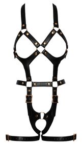 Портупея Bad Kitty Harness 2493381 Чорна S/M