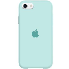 Чохол Silicone Case Full Protective (AA) для Apple iPhone SE (2020) Бірюзовий/Turquoise