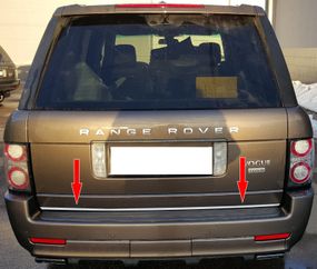 Кромка багажника (нерж.) для Range Rover III L322 2002-2012рр
