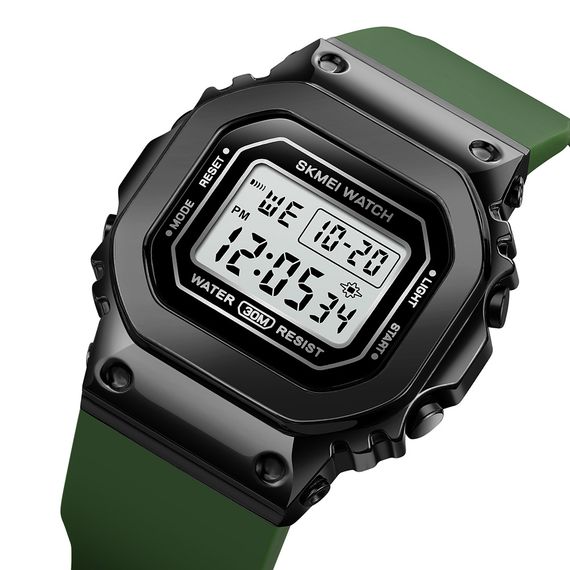 Чоловічий годинник Skmei 1796 Military-Black | Зображення 1