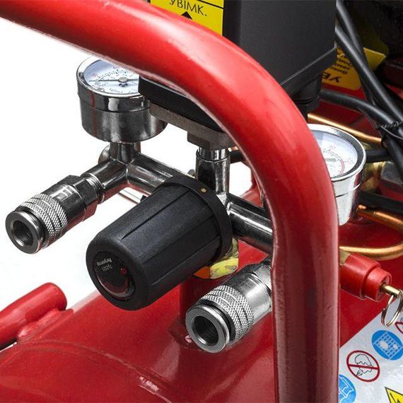 Компресор безмасляний 50 л, 8 aтм, 270 л/хв INTERTOOL PT-0023 | Зображення 9