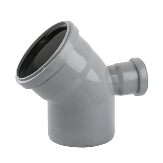 Коліно TA Sewage 110x45+ 50х90°х270 горизонтальне SD00051453