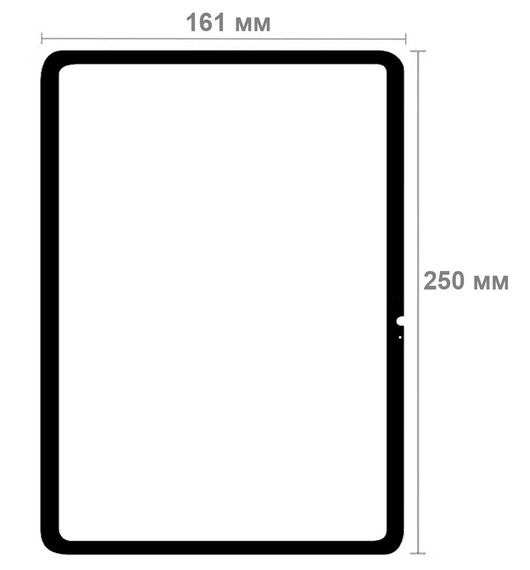 Захисне скло BeCover 10D для планшета Xiaomi Redmi Pad SE 11" - Black | Зображення 1