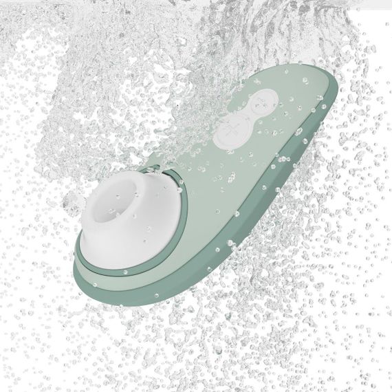 Вакуумный клиторальный стимулятор Womanizer Liberty 2 Sage, 8 режимов, магнитная крышечка sexstyle | Зображення 5