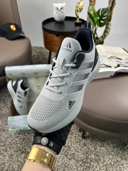 Чоловічі кросівки Ad5das X_PLRPATH Grey Black весна / літо / осінь A3841 | Зображення 5