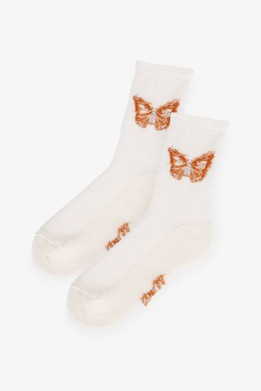 Шкарпетки жіночі ШЖК144-112-1723 Метелик 23-25 Бежевий shop (4823103435946) | Зображення 2