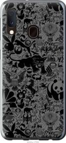 Чохол для Samsung Galaxy A20e A202F з пластику FCh_011115