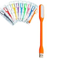 Лампа гибкая USB TRIZAND 13175 оранжевый цвет LED 5V 1.2W подсветка ночник для ноутбука повербанка и т.п.