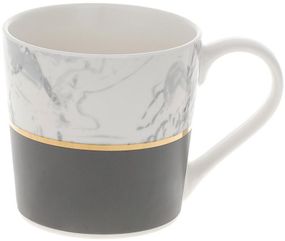 Кружка Marble White-Gray порцеляна 350мл