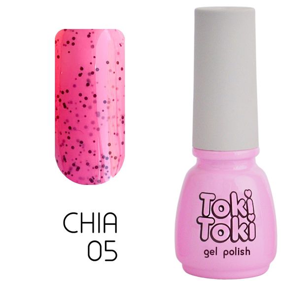 Гель-лак Toki-Toki Chia 05 барбі 5мл | Зображення 2