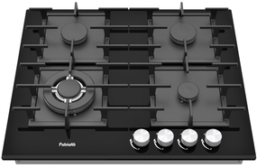 Газова варильна панель Fabiano FHG 1444 VGHT2 Black Glass 8111.406.1469