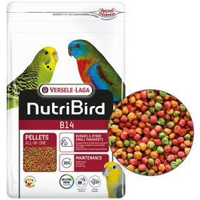Корм Versele-Laga NutriBird В14 для волнистых попугаев и иных малых птиц 800 гр
