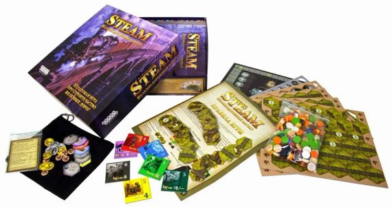 Настольная игра Steam: Железнодорожный Магнат | Зображення 1