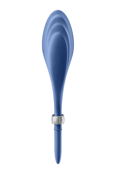 Регульоване ерекційне кільце з вібрацією Satisfyer Duelist, синій Sex Aura | Зображення 4