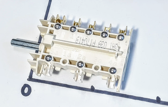 Переключатель семипозиционный ПМ 039 "Dreefs"(Италия) | Зображення 1