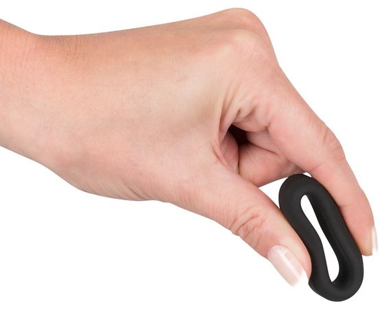 Эрекционное кольцо - Black Velvets Cock Ring, 2,6 см sexstyle | Зображення 3