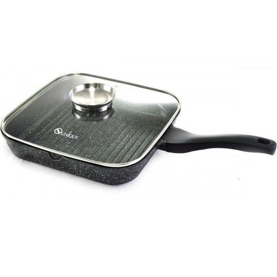 Сковорода гриль UNIQUE UN 4012 стильна 24см | Зображення 1