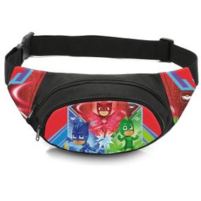 Сумка-бананка дитяча з принтом Герої в масках поясна сумка для хлопчика (4487)