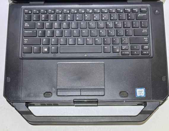 Захищений ноутбук Б-класу Dell Latitude 5424 Rugged / 14" (1920x1080) IPS / Intel Core i5-8350U (4 (8) ядра по 1.7 - 3.6 GHz) / 16 GB DDR4 / 256 GB SSD / Intel UHD Graphics 620 / WebCam б/в | Зображення 1