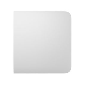Кнопка бічна Ajax для одноклавішного вимикача прохідного типу SideButton 1-gang 2-way for LightSwitch Jeweler, бездротовий, білий (000029792)